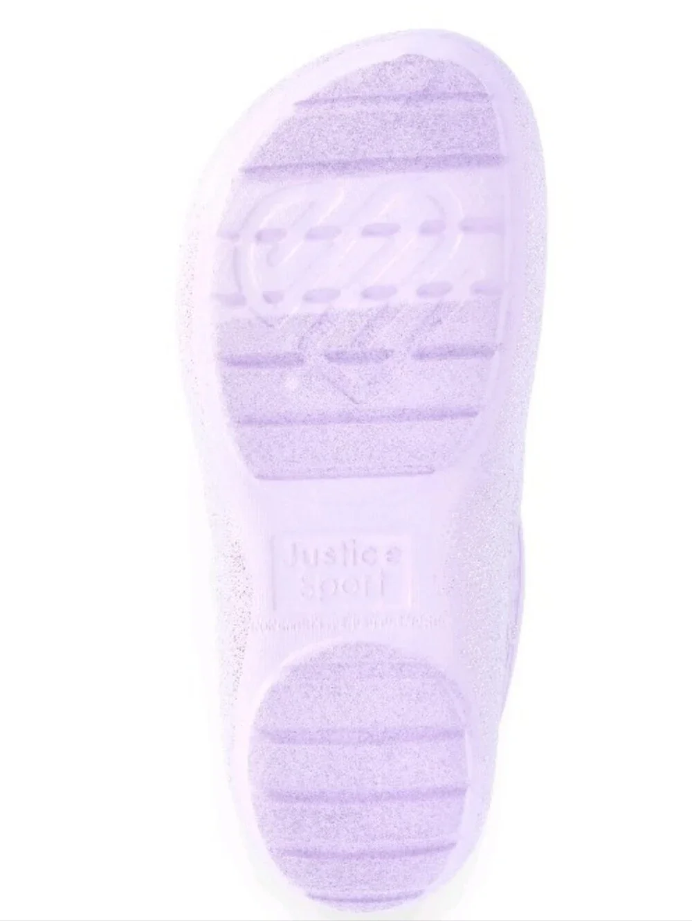Justice Lavender Slip-On Clog with Knit Collar